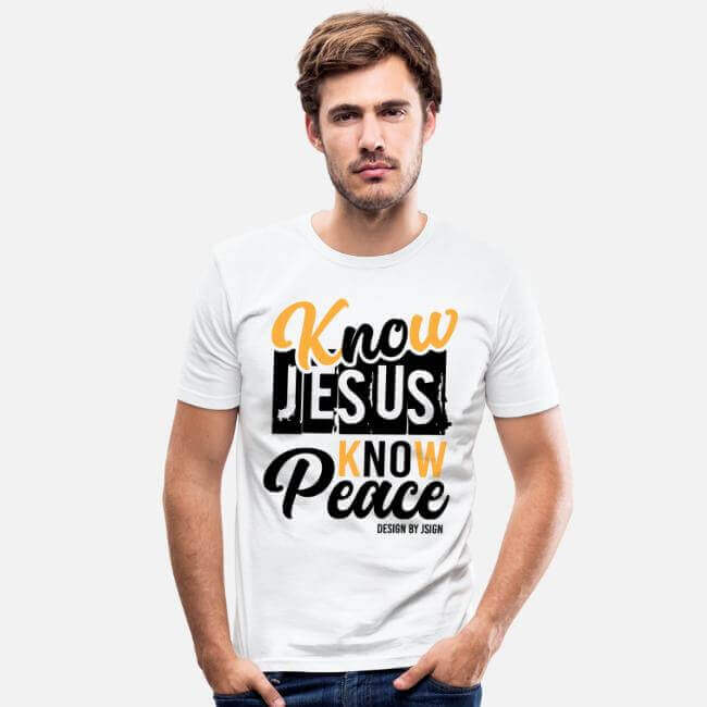 Jesus Shirts für Männer, Hoodies mit christlichen Aufdrucken bei JSIGN